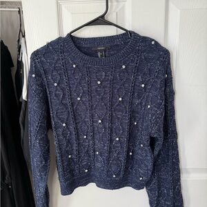 Forever 21 Navy Sweater